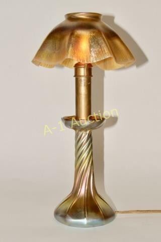 Tiffany Candle Lamp