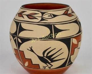Native American Pot by Juana Pino