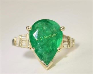 Emerald and Diamonds