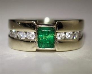 Emerald and Diamonds