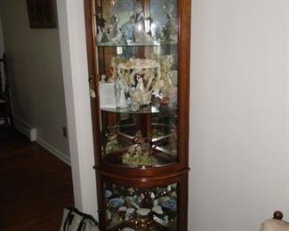 Curio Cabinet (Unsure of the items inside)