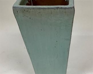 Large Tall Flared Square Shaped Planter 