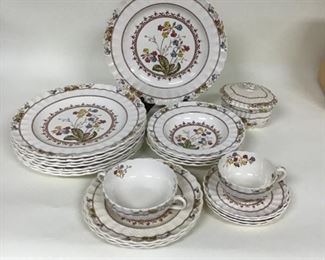 Set of 66 Amazing “Cowslip” By Spode Dishes