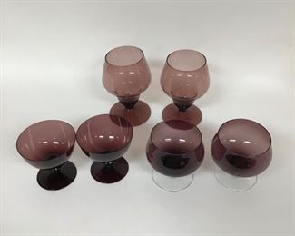 Amethyst Glassware 