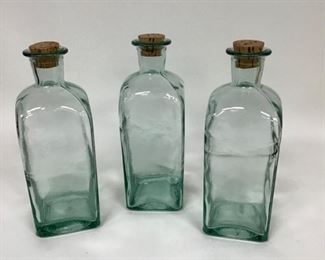 Spanish Glass Jars 