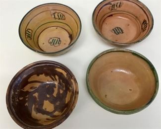 Small Pottery Bowls