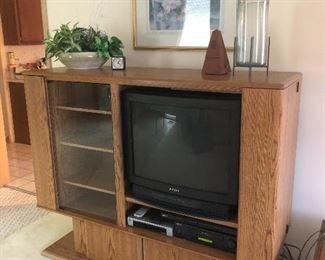 TV stand with free TV!!