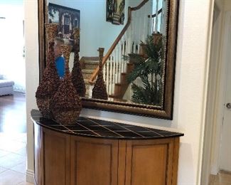 Nancy Corzine Console - custom made mirror