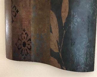 curved metal art