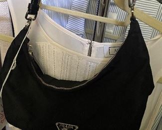 Prada Handbag, Small Black $350