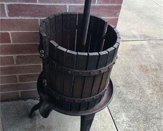 Lot 003
Antique Berarducci Brothers Wine Press'