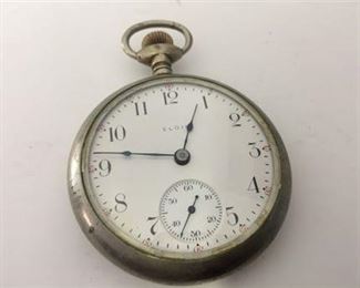 Lot 012
1910 Elgin Pocket Watch Philadelphia Silverod case