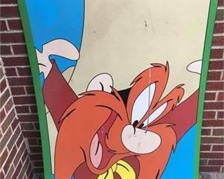 Lot 021
Geauga lake/6 flags Yosemite Sam sign