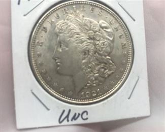 Lot 048
1921 Morgan Silver Dollar