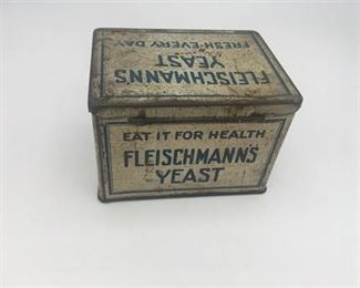 Lot 160
Vintage Advertising Fleischmanns Yeast Tin