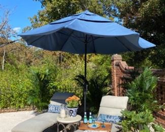 Southern Classics 11ft Market Aluminum Umbrella $1061 Each offered for     3 Available  $351each