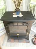 Electric heater with vintage look