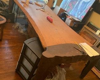 Custom made in France and imported as company conference table! Orginal cost 12000 and worth every penny. 2500 dollars cash and carry takes it home