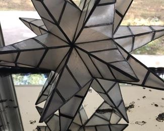 Lovely Opaque & Leaded Star from
 Le Mache’