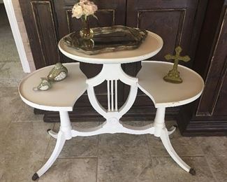 Stunning Refinished Vintage  3 Tier Server 
     