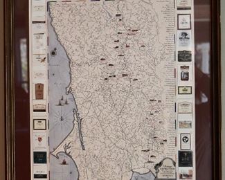 Map of Sonoma Wine Country