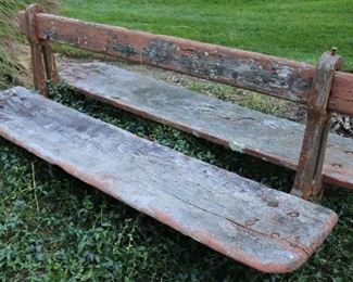 Antique RR Bench