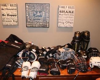 Hockey Equipment (all great condition)