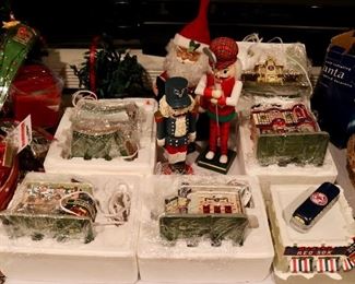 Red Sox Christmas Village