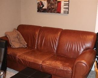 Leather couch