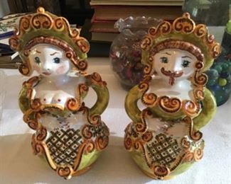 Mid-century figurines