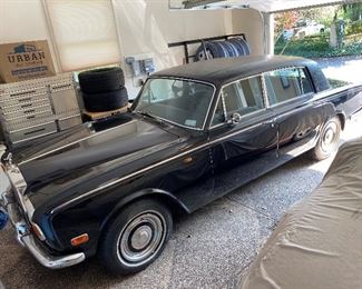 1974 Rolls Royce Silver Shadow, second owner. Last year for chrome bumpers!