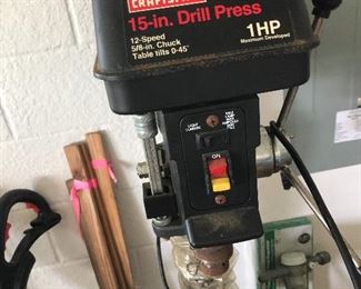 15" drill press