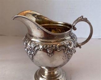 #81 Sterling  Wallace Creamer   4.5 oz		$  75
