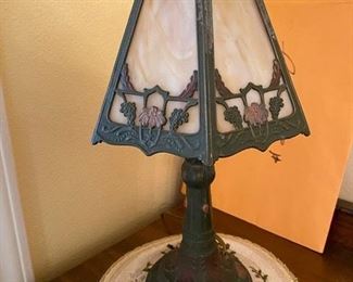 #125 Pair Small Lamps   15”H   			$225 
