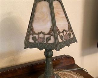 #125 Pair Small Lamps   15”H   			$225 
