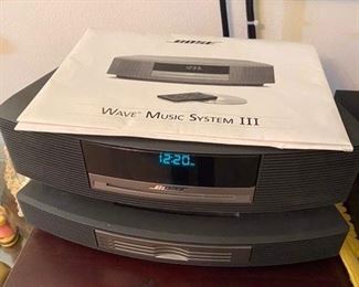 #161 Bose 4 CD Wave System 3    	$350
