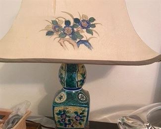 #167 - Asian Lamp   20”H x 16”W	$80
