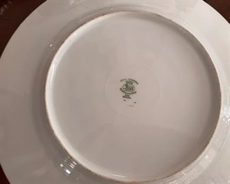 #180 - $195 Set of 8 porcelain chargers Hutchenreuther Bavaria 