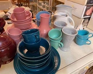 Lots of FIESTA ware, some newer than other 