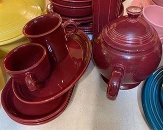 Lots of FIESTA ware, some newer than other 
