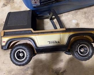 Tonka vintage jeep $40