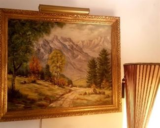 Original oil landscape painting