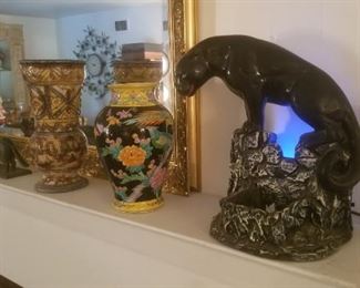 1950s lighted panther