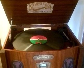 Working radio/record player