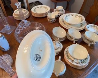 Early English porcelain set 