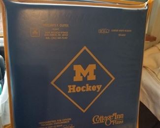 Vintage michigan hockey seats