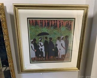 Funeral Procession by Ellis Wilson