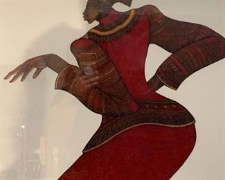 Lady in Red by Charles Bibbs