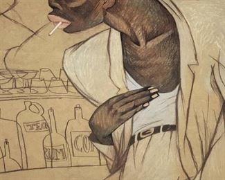 Man at the Bar by Ana Juan