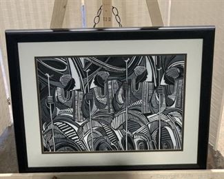 Original Painting of Warriors by Kola Anidugbe